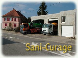 la garage enfin terminé chaque camion a trouvé sa place à Tagolsheim